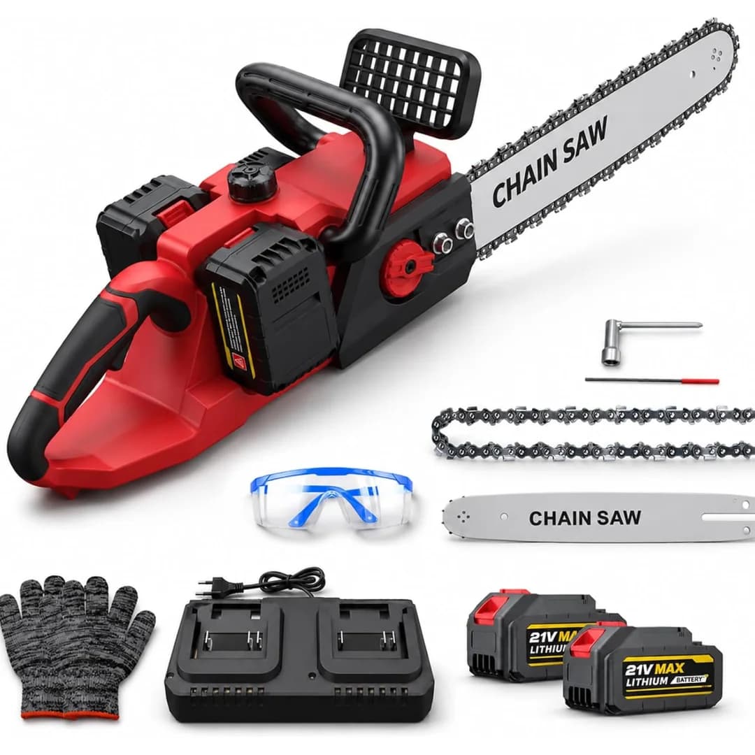 Rovak D42 Dual-Battery Cordless Chainsaw